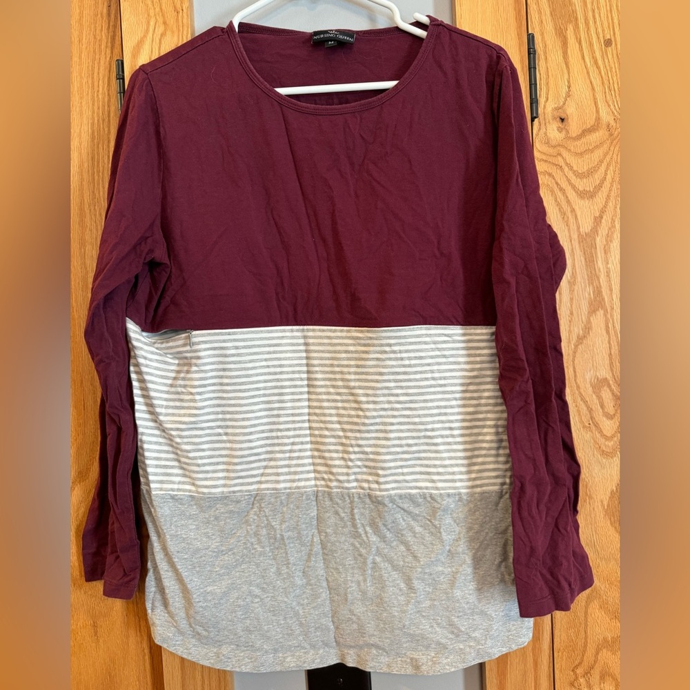 Nursing Queen Long Sleeve Nursing Top